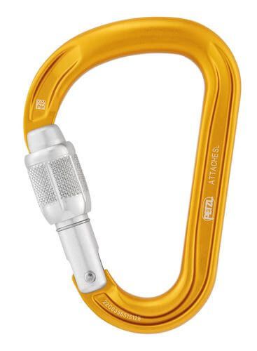 Petzl Attache Carabiner Petzl Attache Carabiner, Colour: Gold