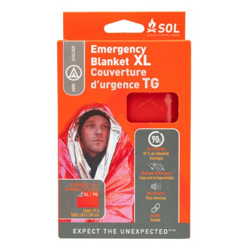 SOL Emergency Blanket SOL Emergency Blanket, Size: XL