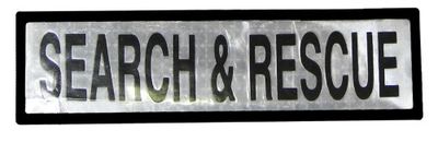 North Water Reflective SAR Panel - Back North Water Reflective SAR Panel - Back