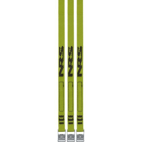 NRS 5/8" Micro Straps, Color: Lime, Size: 1.5'