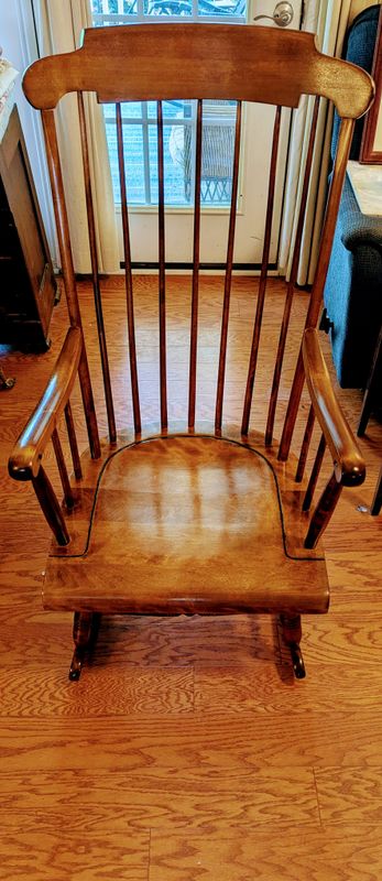 Vintage Nichols and Stone Rocking Chair