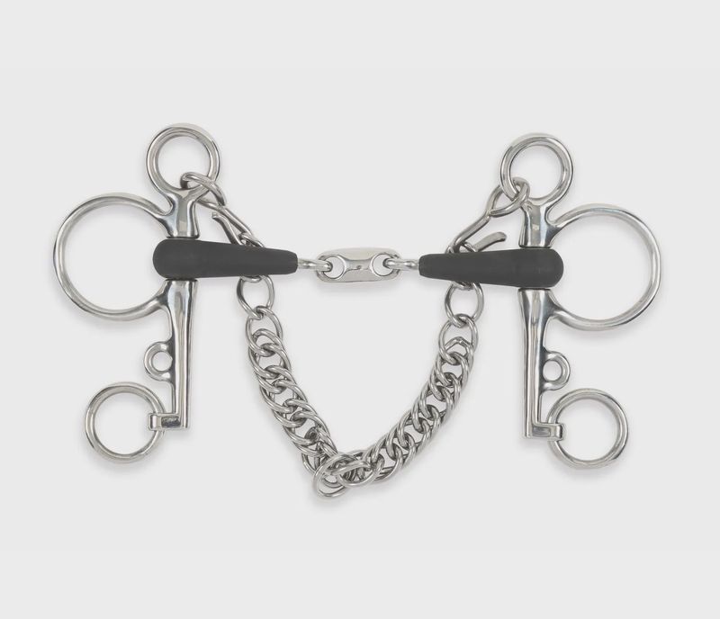Equikind Peanut Link Pelham - 4.5in