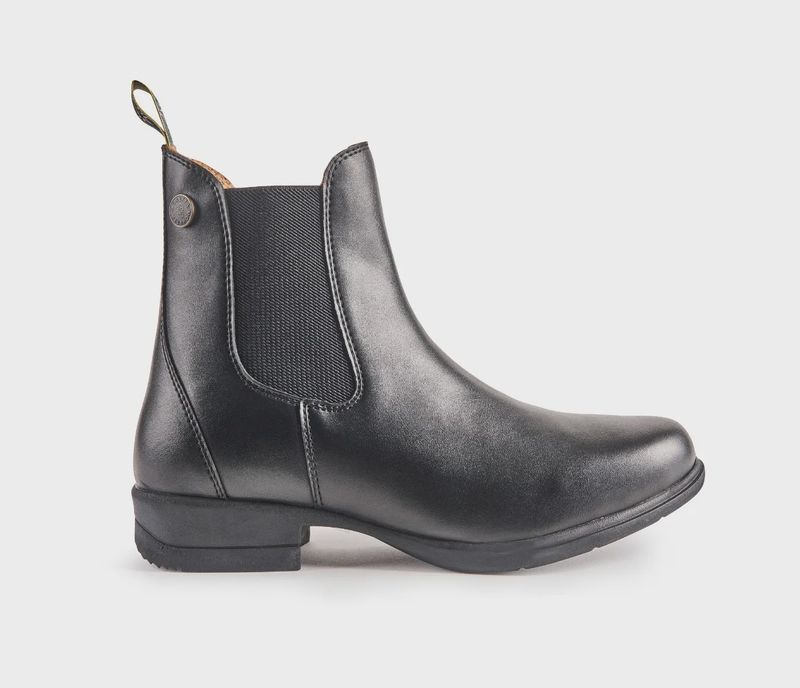 Moretta Alma Synthetic Jodhpur Boots - Black