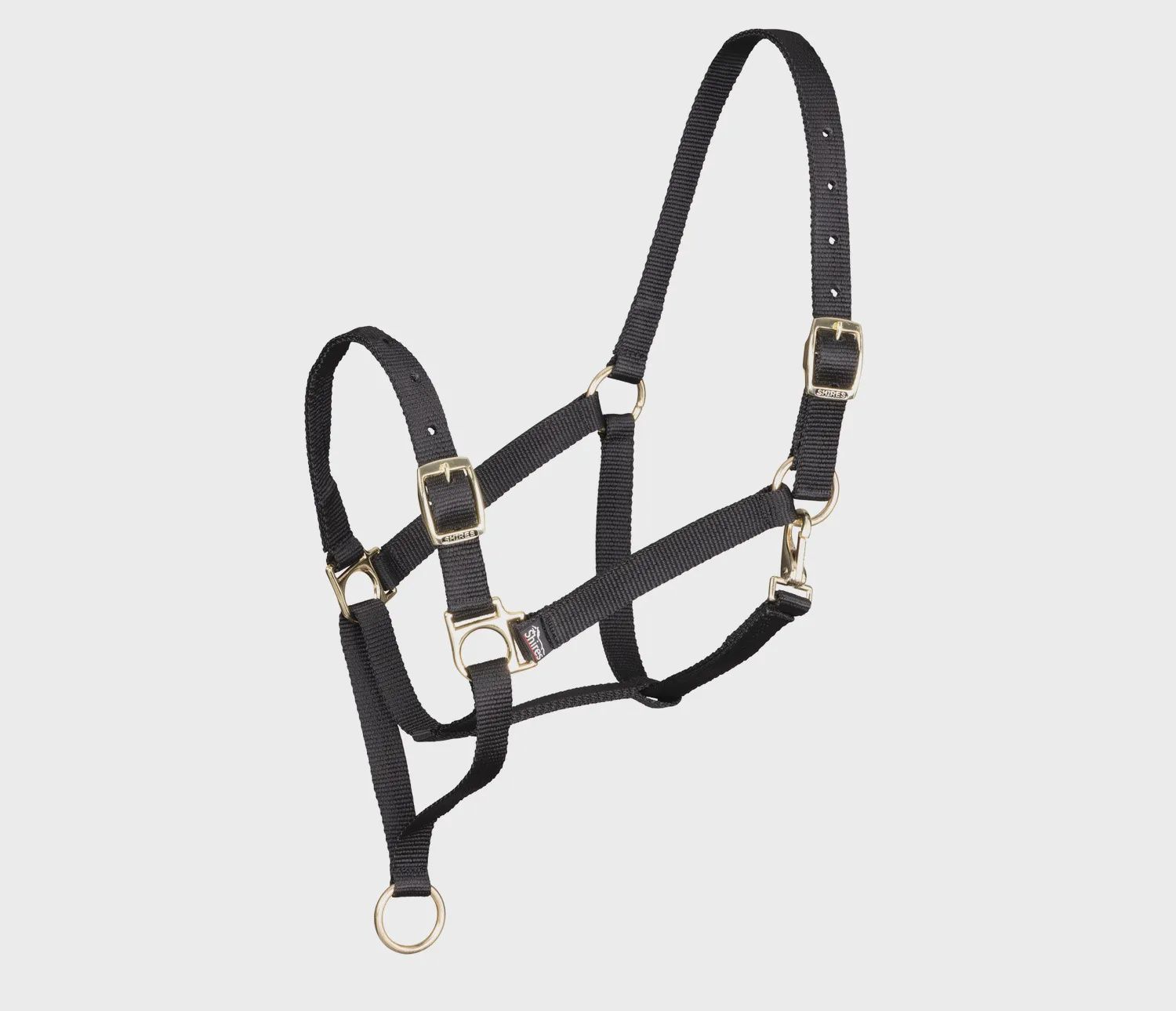 Control Headcollar - Black - Pony