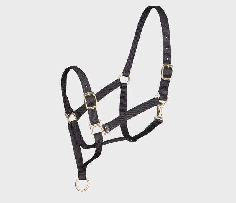 Control Headcollar - Black - Pony