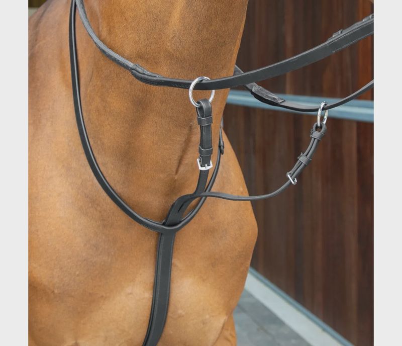 Lusso Running Martingale - Black - Cob