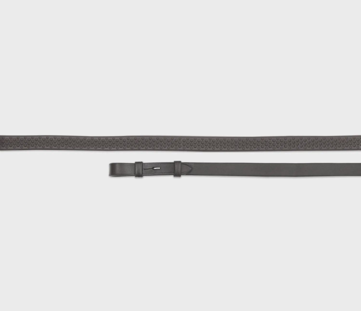 Velociti GARA Soft Rubber Grip Reins 54in - Black