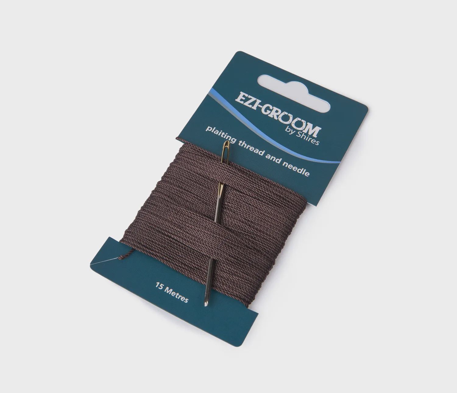 Plaiting Thread on Card, Colour: Brown