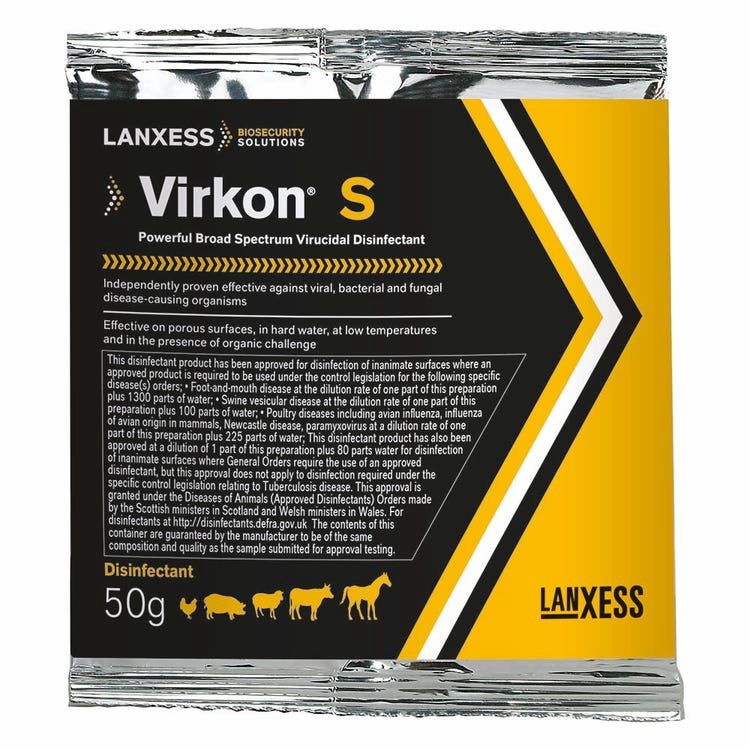 Virkon Sachets - Single