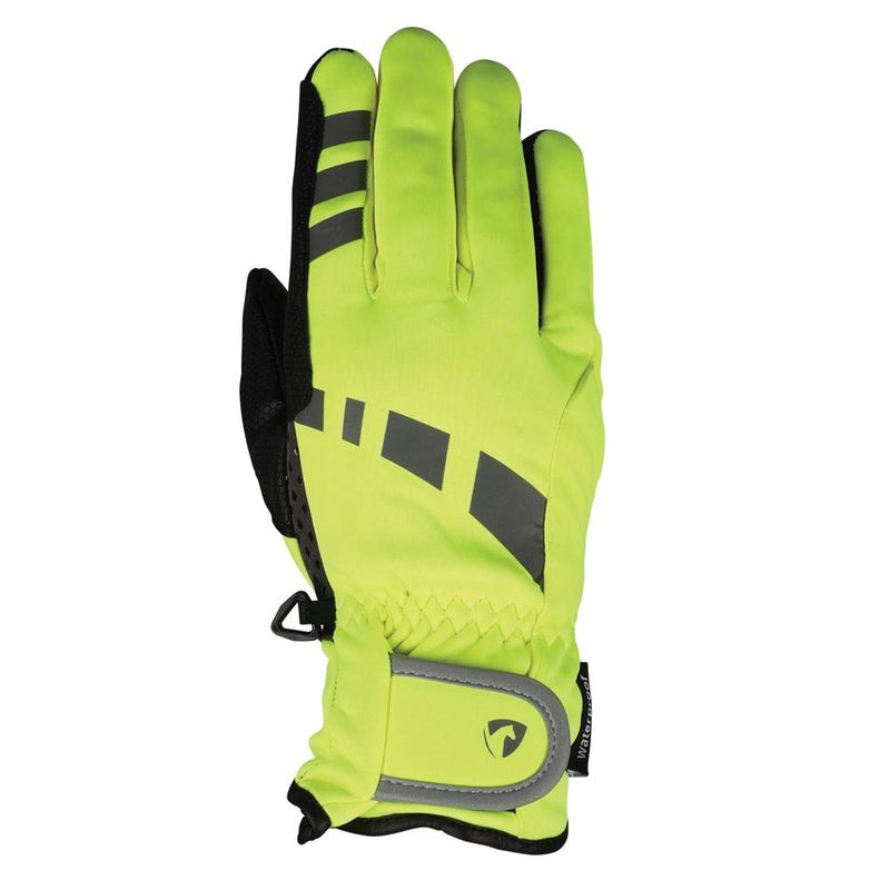 Hy Reflective Waterproof Multipurpose Gloves - Yellow/Black