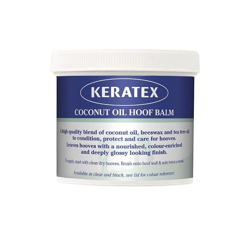 Keratex Coconut Oil Hoof Balm - Black - 400g