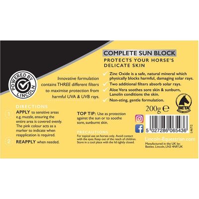Lincoln Sun Bloc - 200g