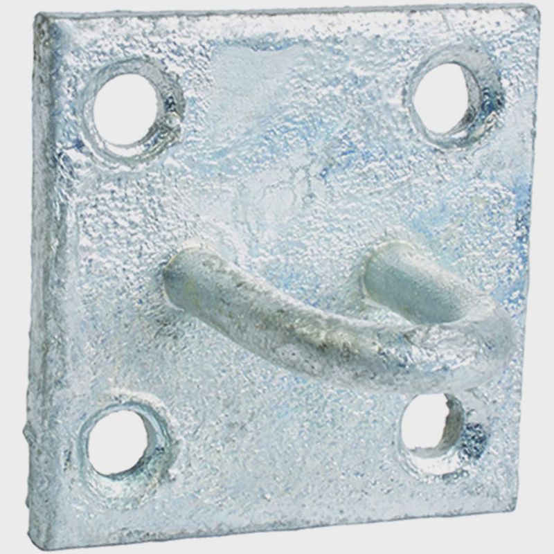 Staple On Plate - Galvanised