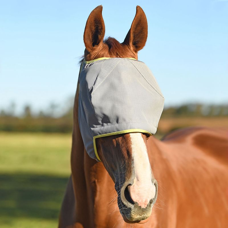 Field Relief Midi Fly Mask No Ears - Grey