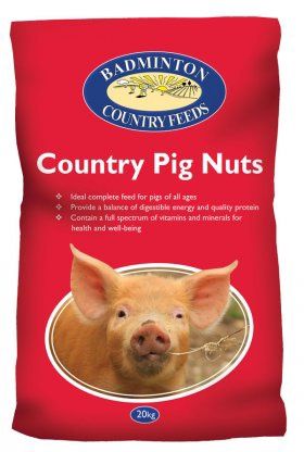Badminton Country Pig Nuts - 20kg