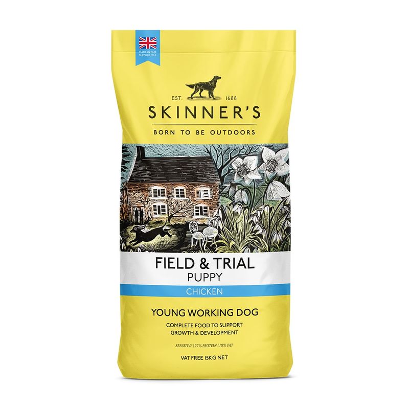 Skinners Field &amp; Trial Puppy Chicken - 15kg