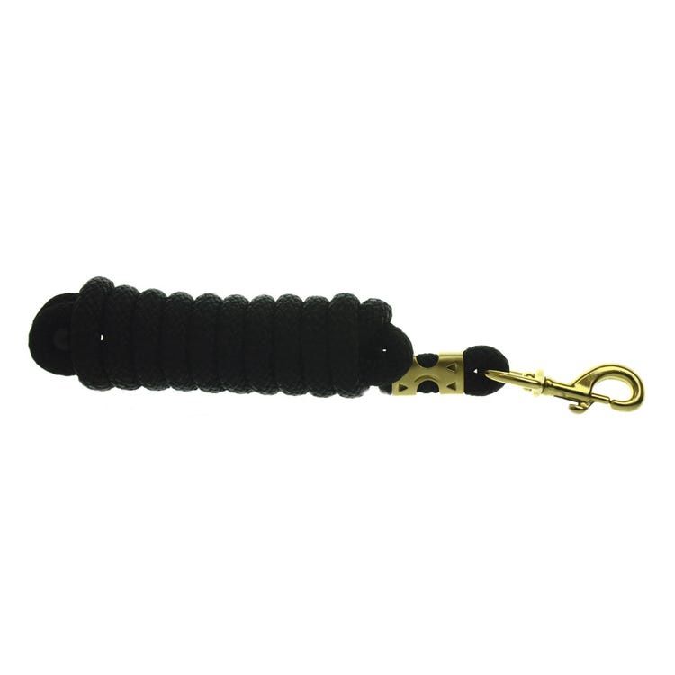 Hy Plaited Lead Rope - 3m, Colour: Black