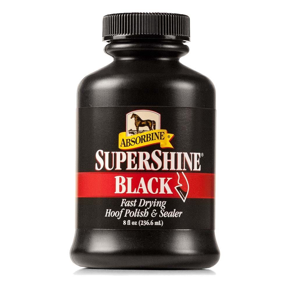 Super Shine Hoof Polish - 237ml, Colour: Black