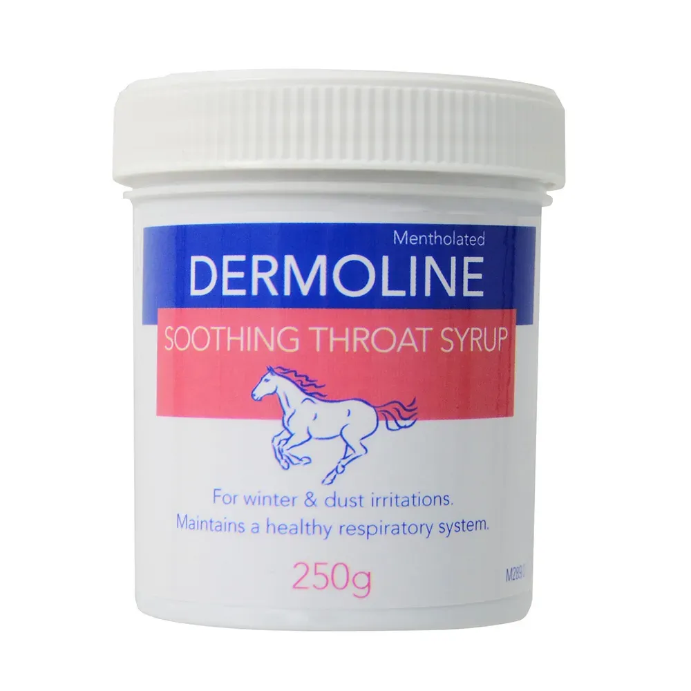Dermoline Soothing Throat Syrup - 250ml  (DISC)