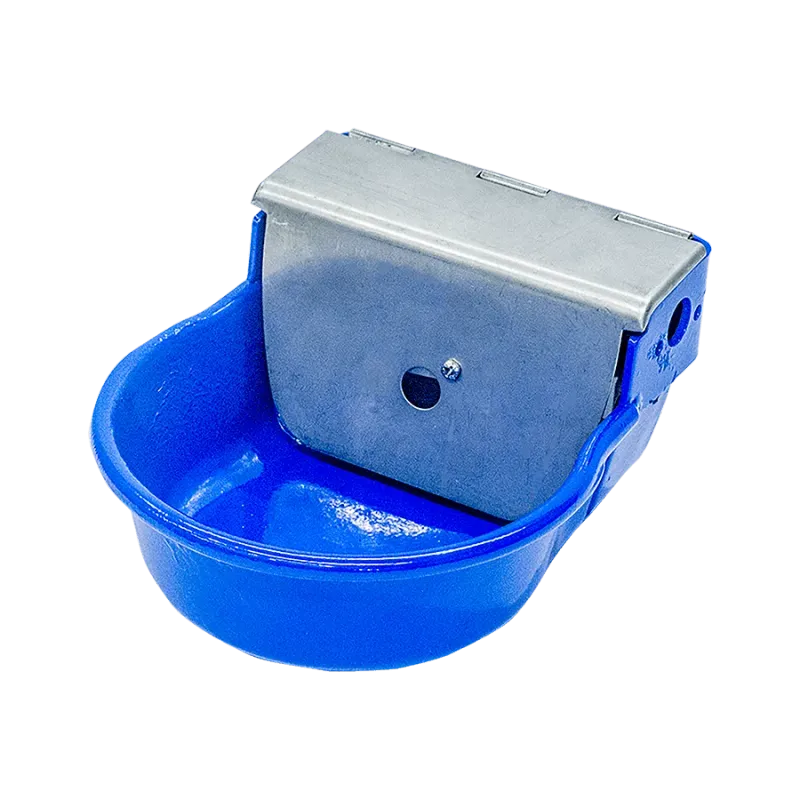 Enamel Selfill Drinker &amp; Stainless Steel Lid