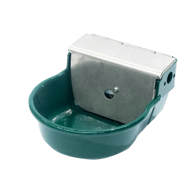 Enamel Selfill Drinker &amp; Stainless Steel Lid