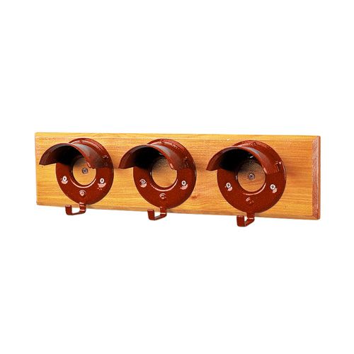 Three Bridle Racks on a Board, Colour: Red