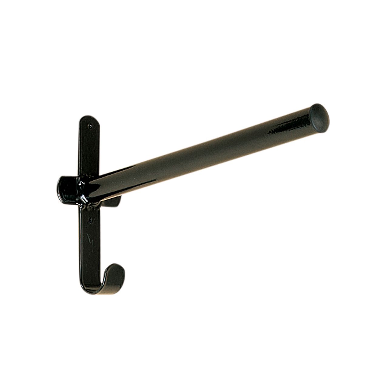 Fixed Pole Saddle Rack, Colour: Black