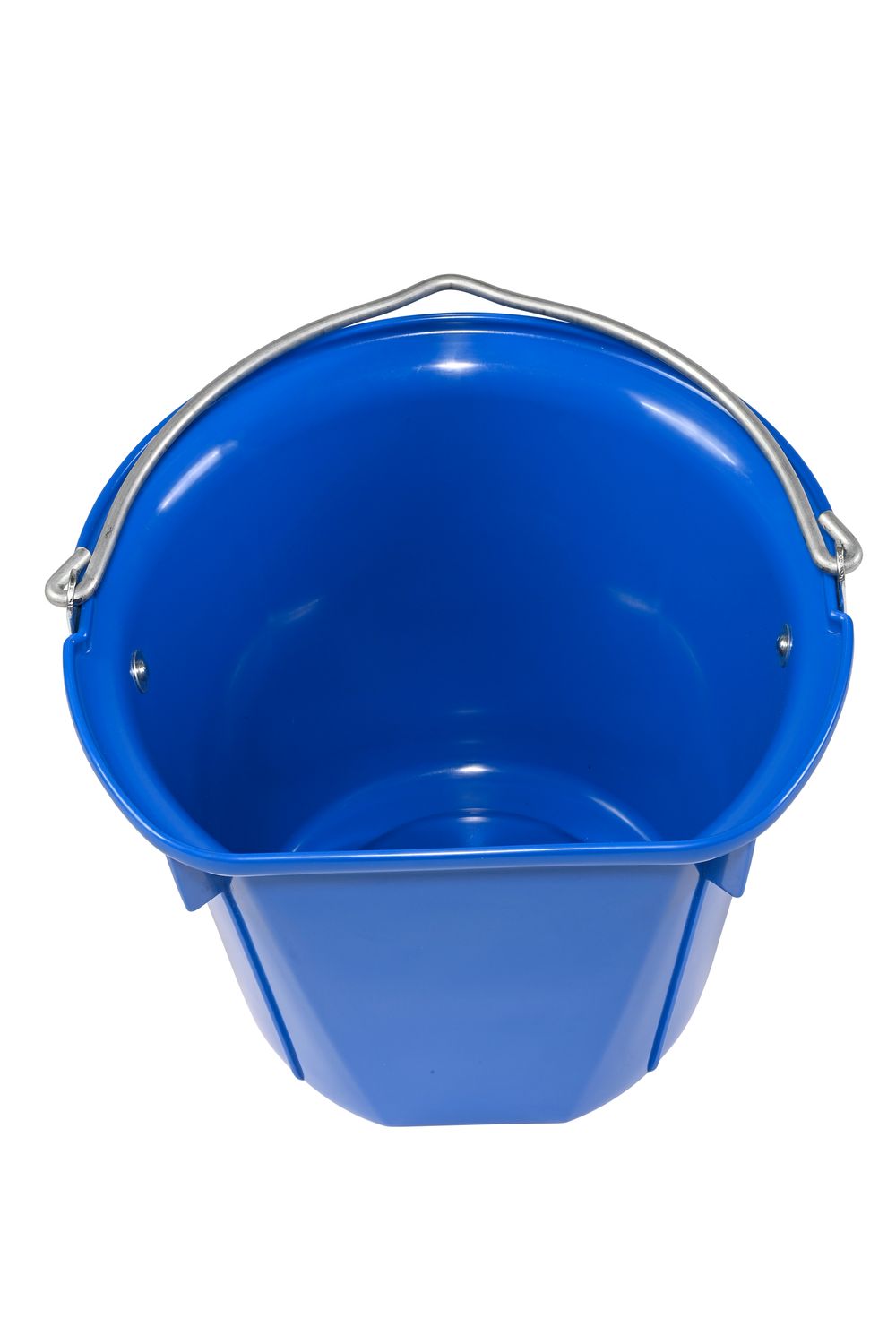 Stubbs Flat Back Bucket - 3gal, Colour: Blue