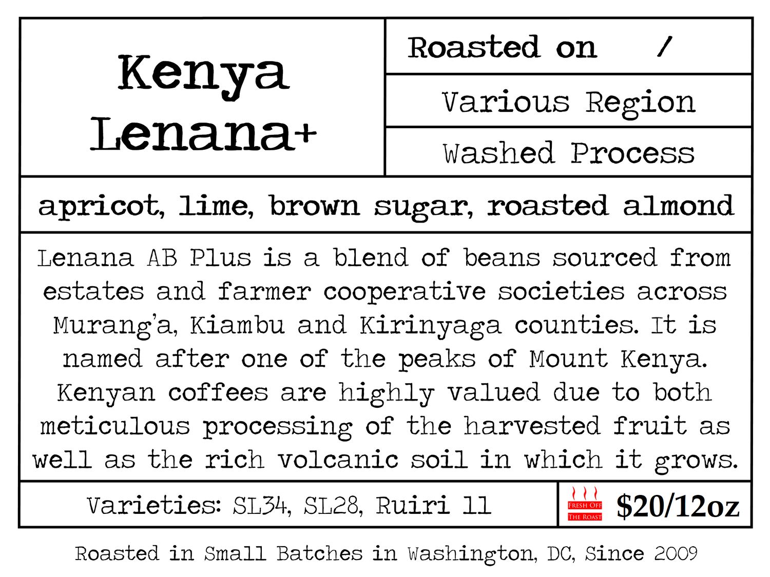 Kenya Lenana Plus AB