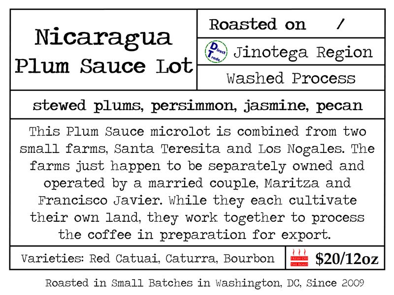 Nicaragua Plum Sauce Lot