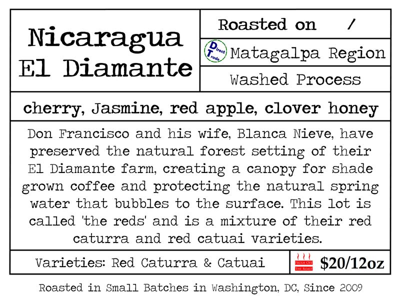 Nicaragua Diamante Reds