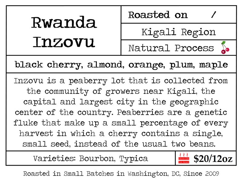 Rwanda Inzovu - Natural