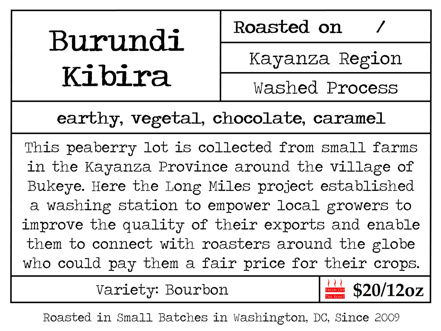 Burundi Kibira