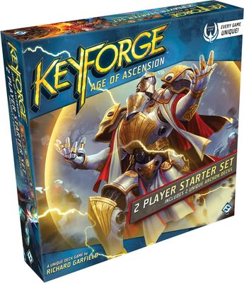 KeyForge Age of Ascension Two Player Starter Set | Fast-Paced Card Game | Strategy Game for Adults and Teens | Ages 14+ | 2 Players | Average Playtime 45 Minutes | Made by Fantasy Flight Games