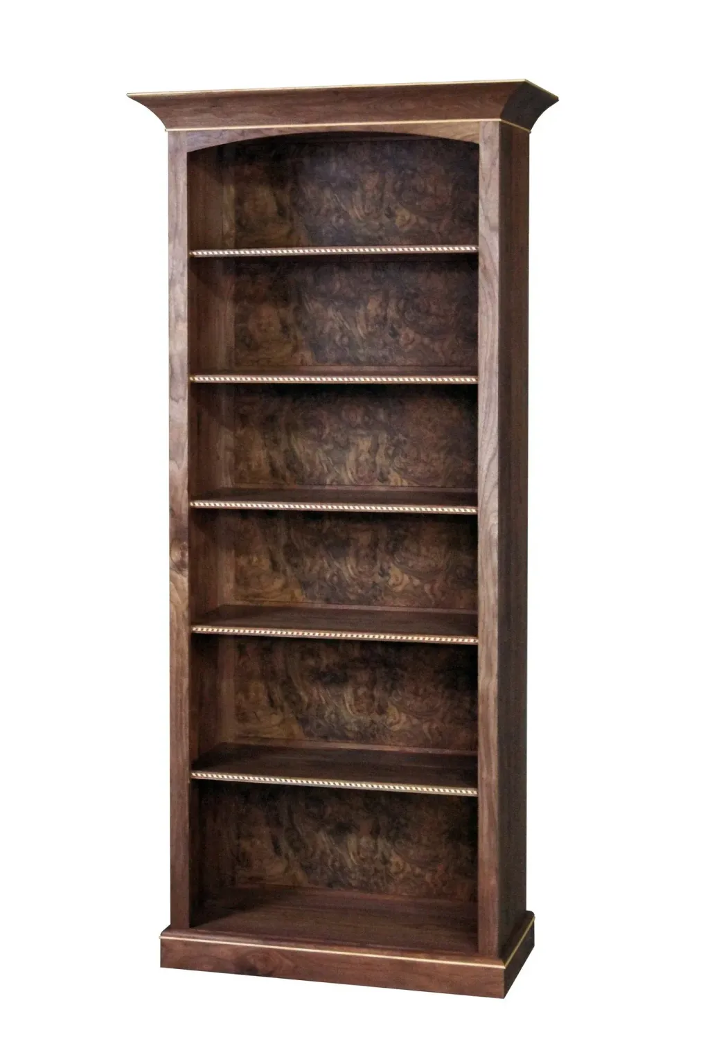 Handcrafted Walnut Bookshelf