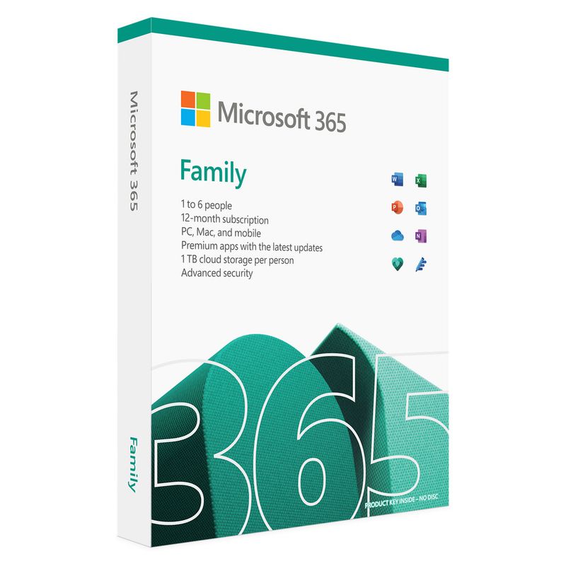 Microsoft 365 Family - do 5 uređaja 1 godina