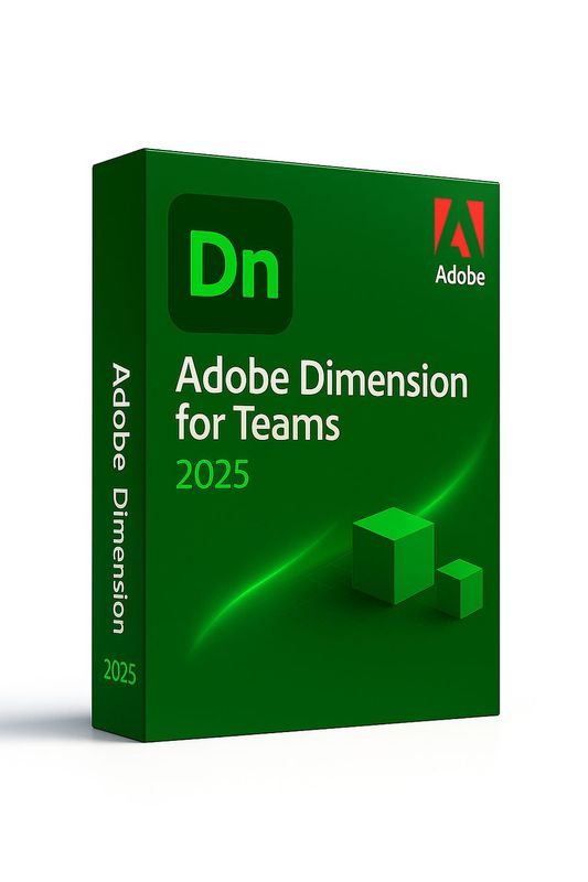 Adobe Dimension for Teams  - 1 uređaj 1 godina