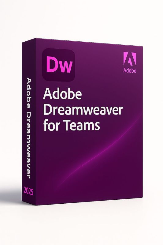 Adobe Dreamweaver for Teams  - 1 uređaj 1 godina