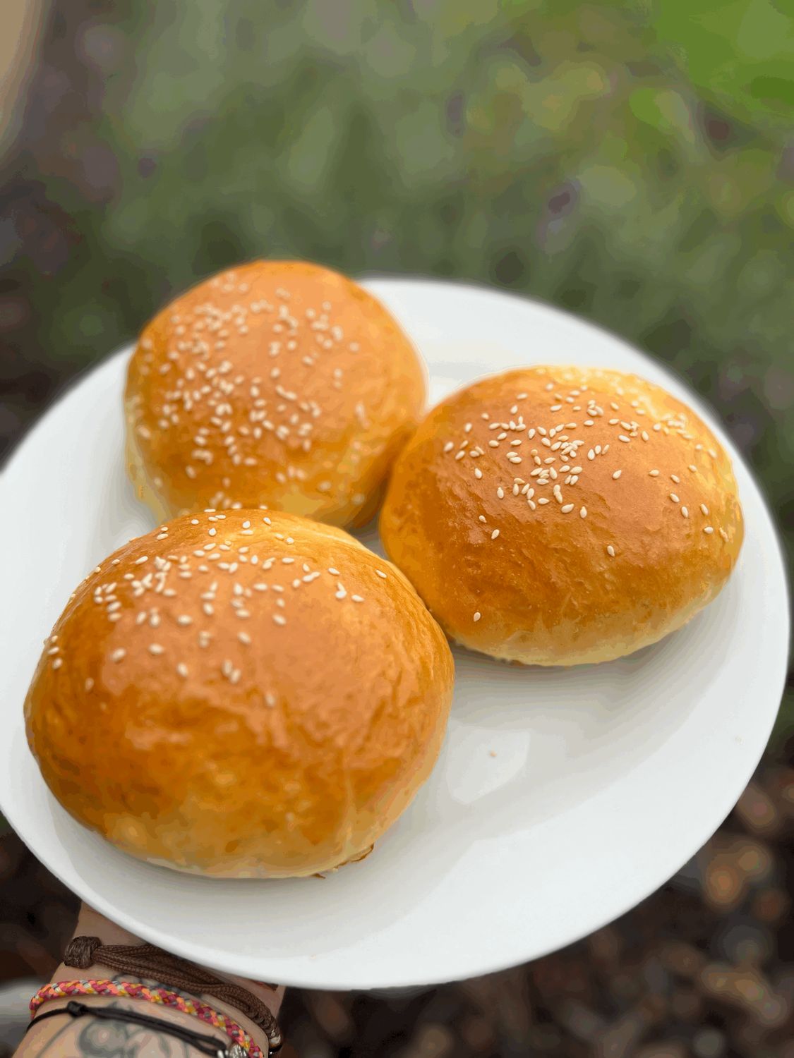 Hamburgerová bulka z poliše  6x 80g
