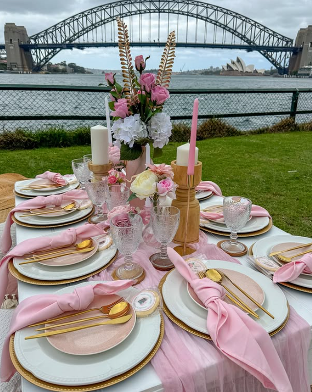 Baby Pink Cloth Napkins – Ex-Event Hire Stock