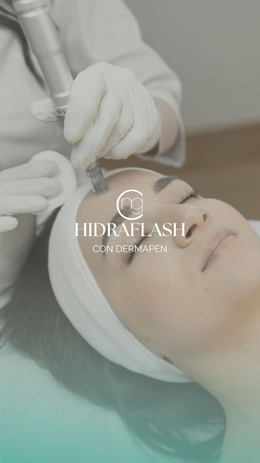 Hidraflash con Dermapen para la regeneración facial: 1 sesión