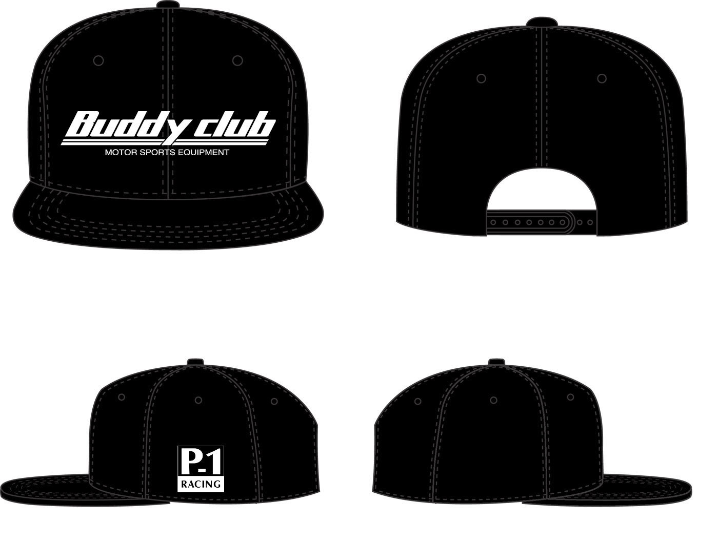 Buddy Club "Classic Style" Snap Back Cap (Limited Edition)