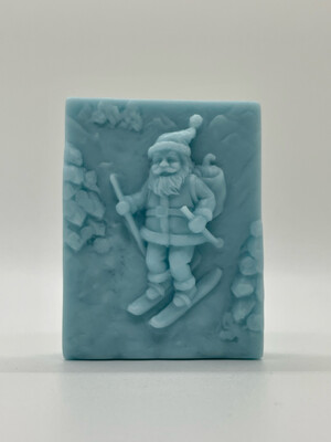 Santa Peppermint Essential Oil - 3.5oz Soap