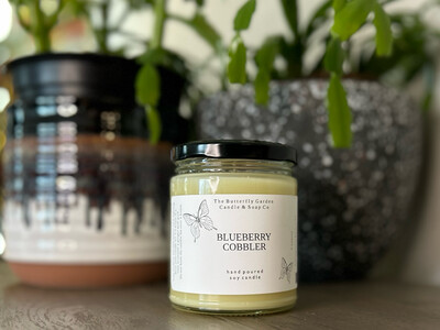 Blueberry Cobbler 9oz Soy Candle