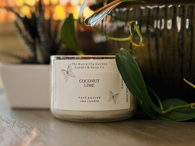 Coconut Lime 4oz Soy Candle