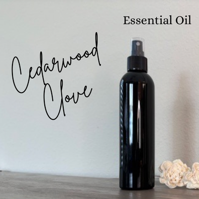 Cedarwood Clove Essential Oil Room Spray - 8oz