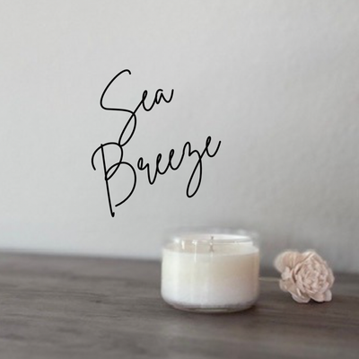 Sea Breeze 4oz Soy Candle
