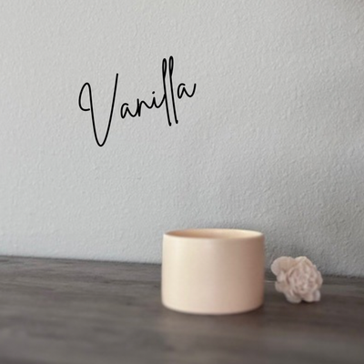 Vanilla 5oz Ceramic Soy Candle