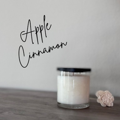 Apple Cinnamon 11oz Soy Candle