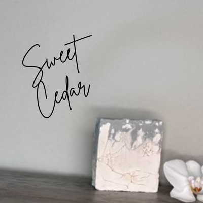 Sweet Cedar Artisan Soap - 5oz